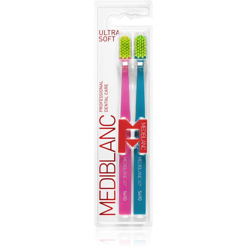 MEDIBLANC 5490 Ultra Soft fogkefék ultra gyenge Pink