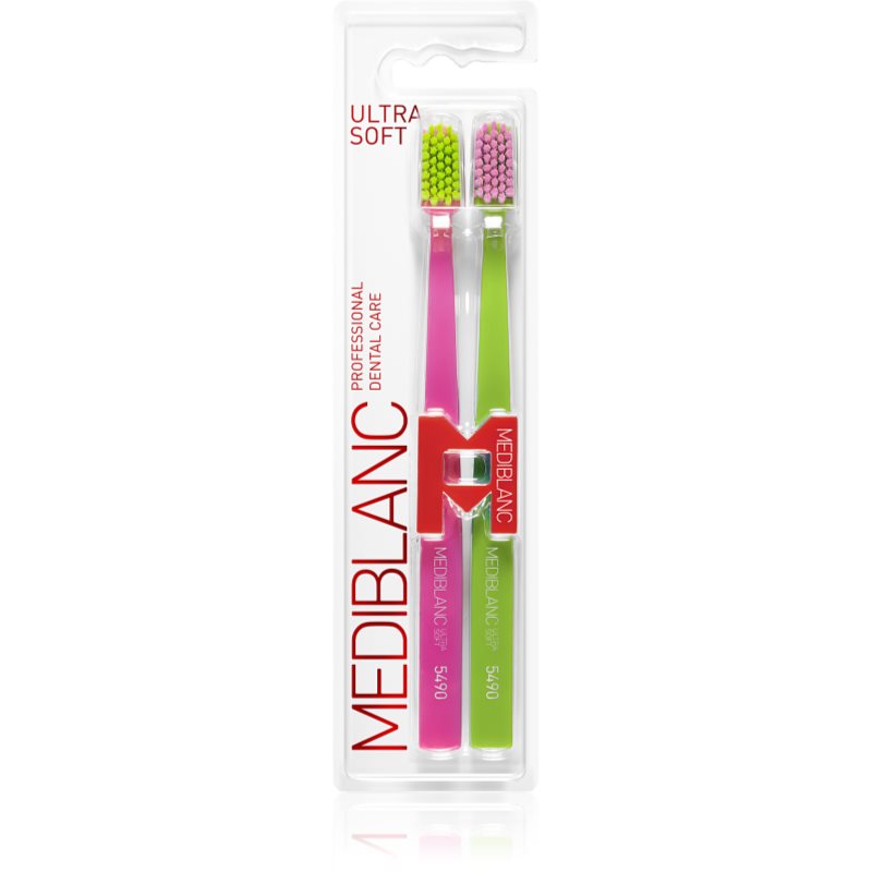MEDIBLANC 5490 Ultra Soft fogkefék ultra gyenge Pink