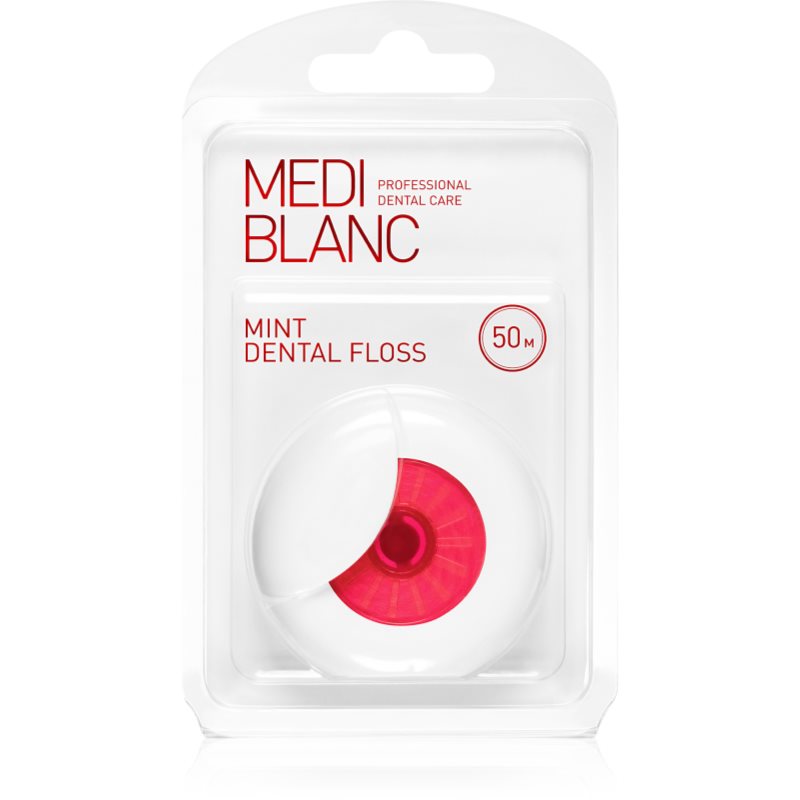 MEDIBLANC Dental Floss fogselyem Mint 50 m-Ár