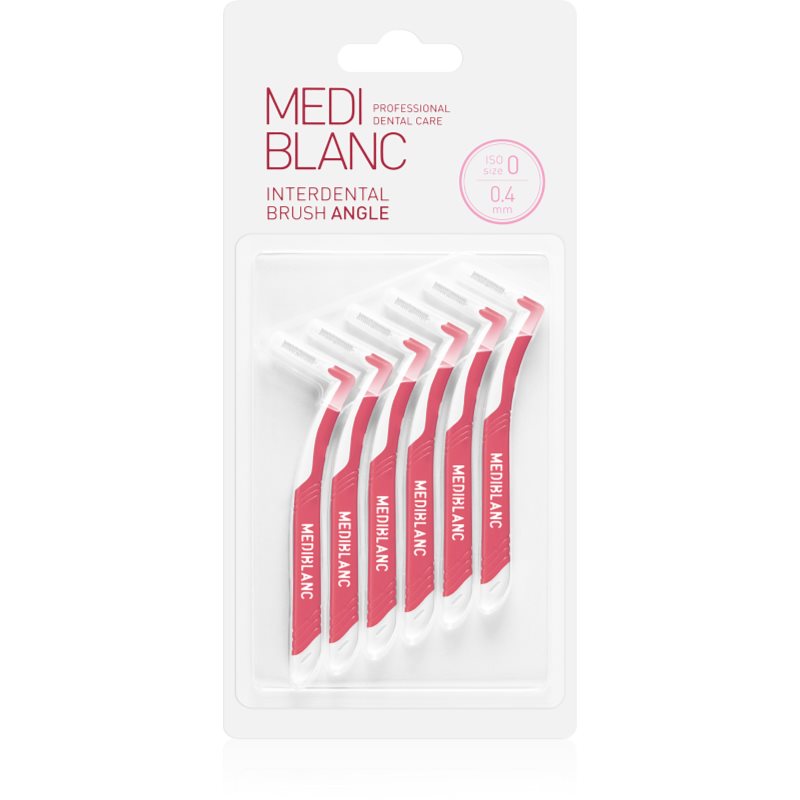 MEDIBLANC Interdental Pick-brush Angle fogközi fogkefe 6 db 0