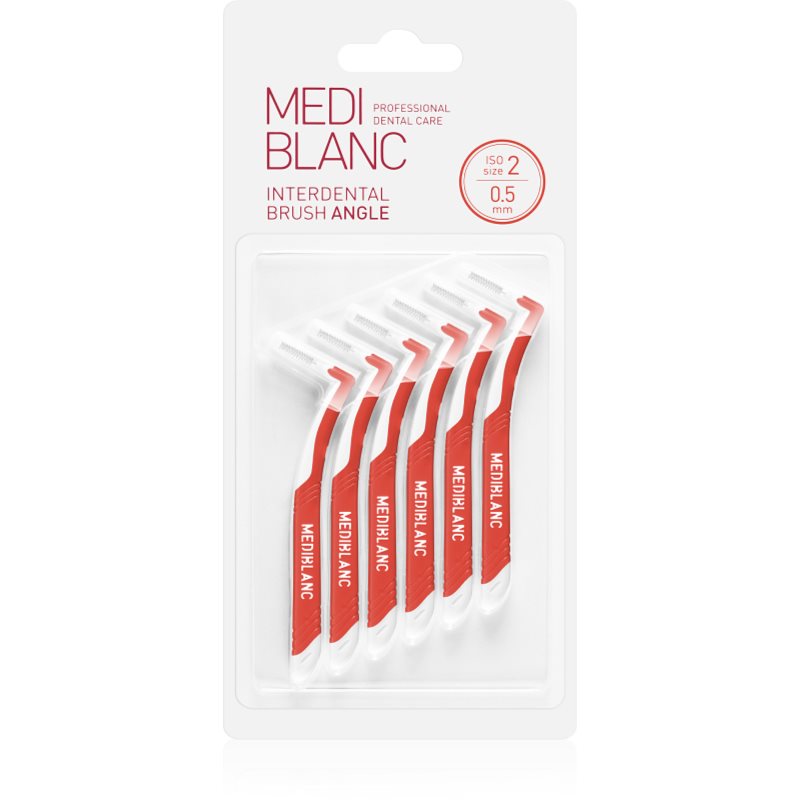 MEDIBLANC Interdental Pick-brush Angle fogközi fogkefe 6 db 0