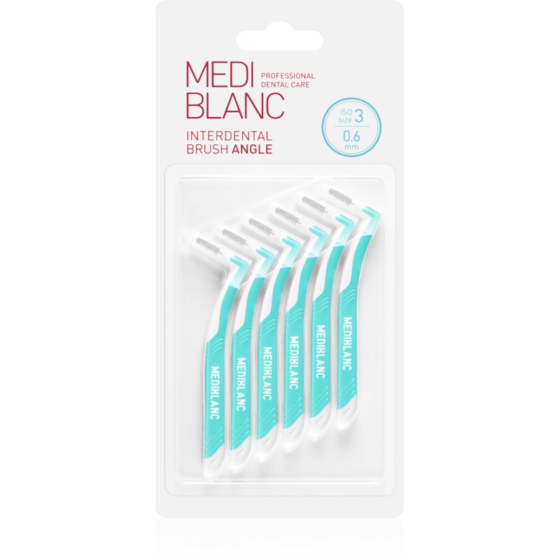 MEDIBLANC Interdental Pick-brush Angle fogközi fogkefe 6 db 0