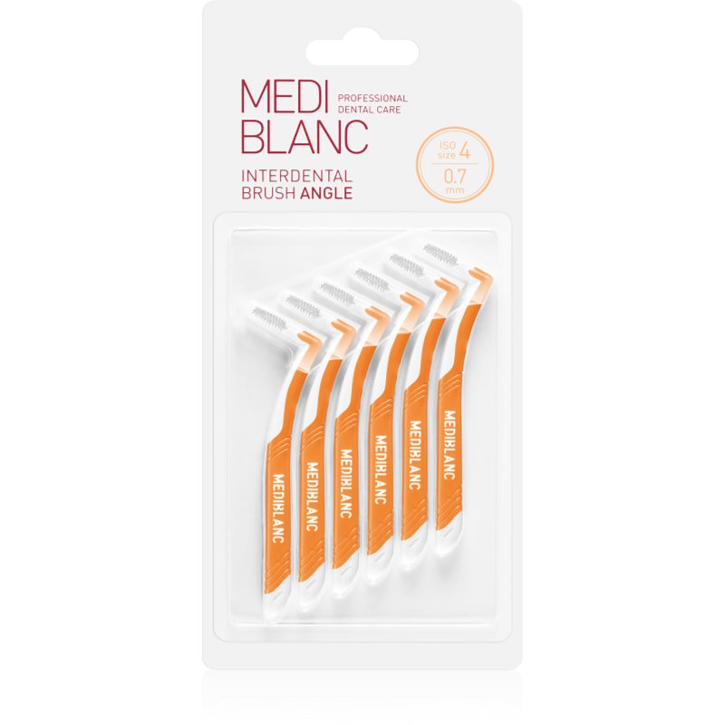 MEDIBLANC Interdental Pick-brush Angle fogközi fogkefe 6 db 0