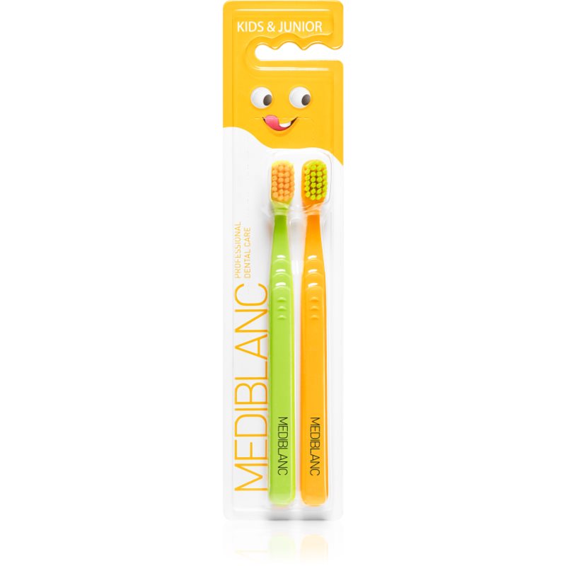 MEDIBLANC KIDS & JUNIOR Ultra Soft fogkefe gyermekeknek ultra gyenge Green