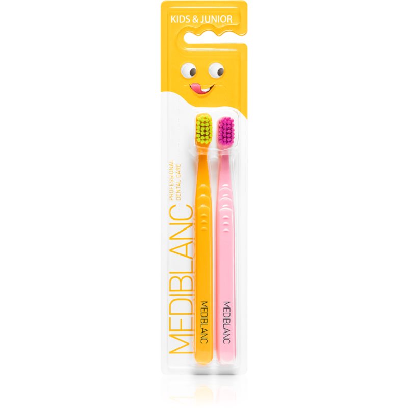 MEDIBLANC KIDS & JUNIOR Ultra Soft fogkefe gyermekeknek ultra gyenge Orange