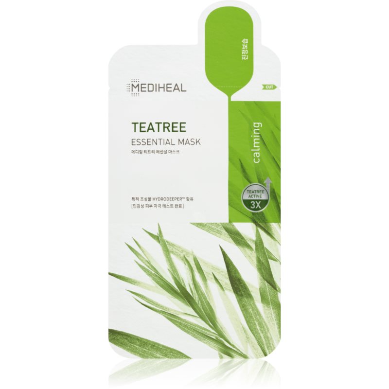 MEDIHEAL Essential Mask Teatree nyugtató hatású gézmaszk pattanások ellen 27 ml-Ár