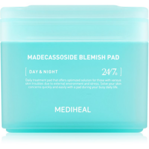 MEDIHEAL Madecassoside Blemish Pad tonizáló párnák a bőr tökéletlenségei ellen 100 db-ár