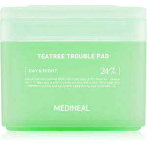 MEDIHEAL Teatree Trouble Pad tonizáló párnák nyugtató hatással 100 db-ár