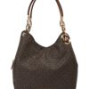 MICHAEL Michael Kors Kézitáska 'Lillie'  barna / sötét barna-hu