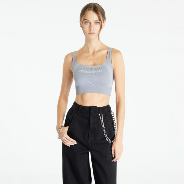 MISBHV Sport Bra Top Steel Blue M-alacsony-ár