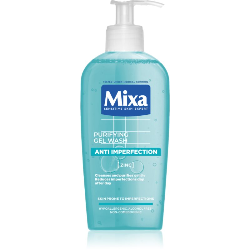 MIXA Anti-Imperfection arctisztító gél szappan hozzáadása nélkül 200 ml-Eredeti