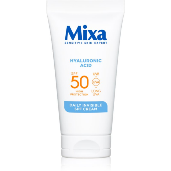 MIXA Daily Invisible SPF Cream hidratáló nappali krém SPF 50 50 ml