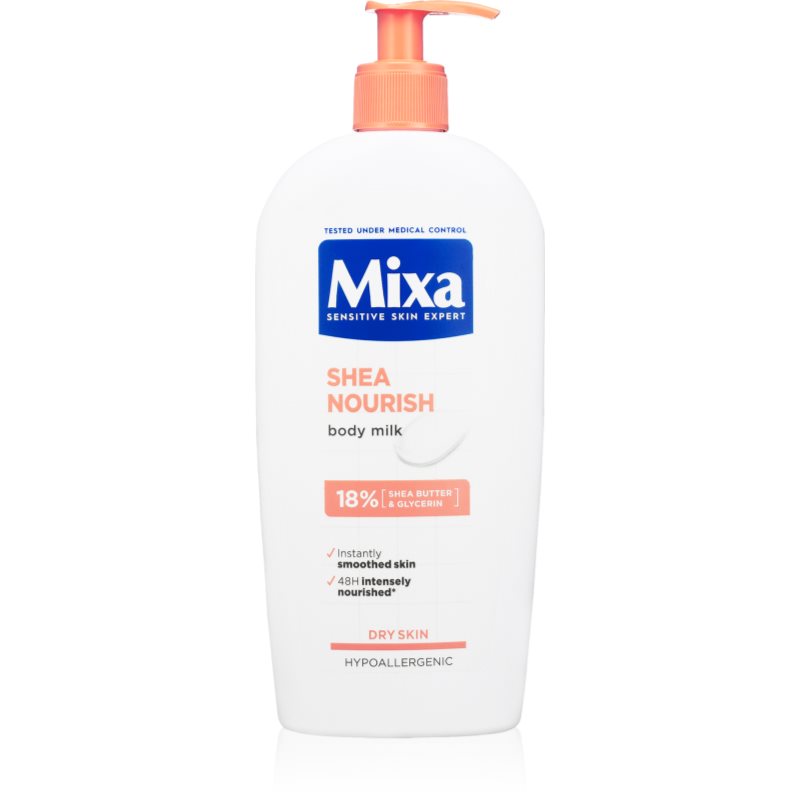 MIXA Intense Nourishment tápláló testápoló krém a nagyon száraz bőrre 400 ml-Eredeti