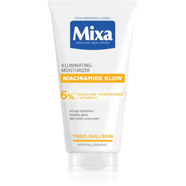 MIXA Niacinamide Glow élénkítő krém hidratáló hatással 50 ml-Ár