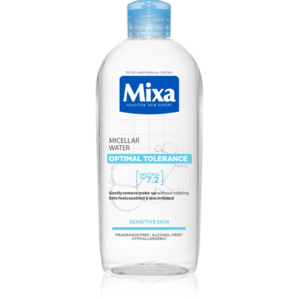 MIXA Optimal Tolerance micellás víz az arcbőr megnyugtatására 400 ml-Eredeti