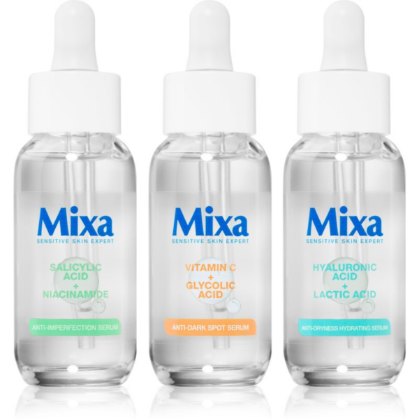 MIXA Sensitive Skin Expert Set arcápoló szett 3x30 ml