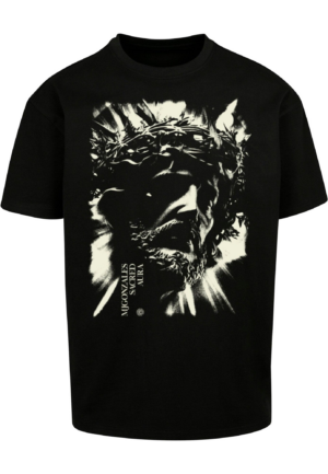 MJ Gonzales Póló 'JESUS'  fekete / gyöngyház-fehér-Ár