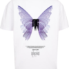 MJ Gonzales Póló 'Metamorphose V.6'  világoslila / fekete / fehér-Hungary