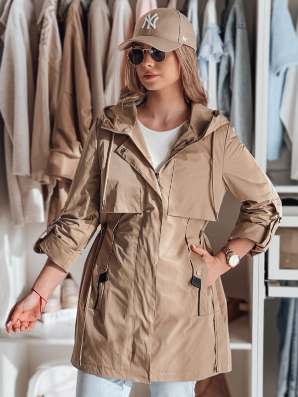 MODOVIA női átmeneti parka dzseki camel Dstreet