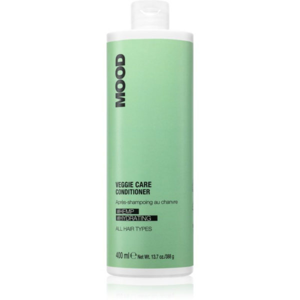 MOOD Veggie Care hidratáló kondicionáló kender olajjal minden hajtípusra 400 ml