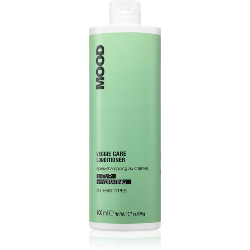 MOOD Veggie Care hidratáló kondicionáló kender olajjal minden hajtípusra 400 ml