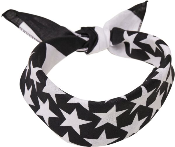 MSTRDS Bandana fejkendők  fekete / fehér-hu