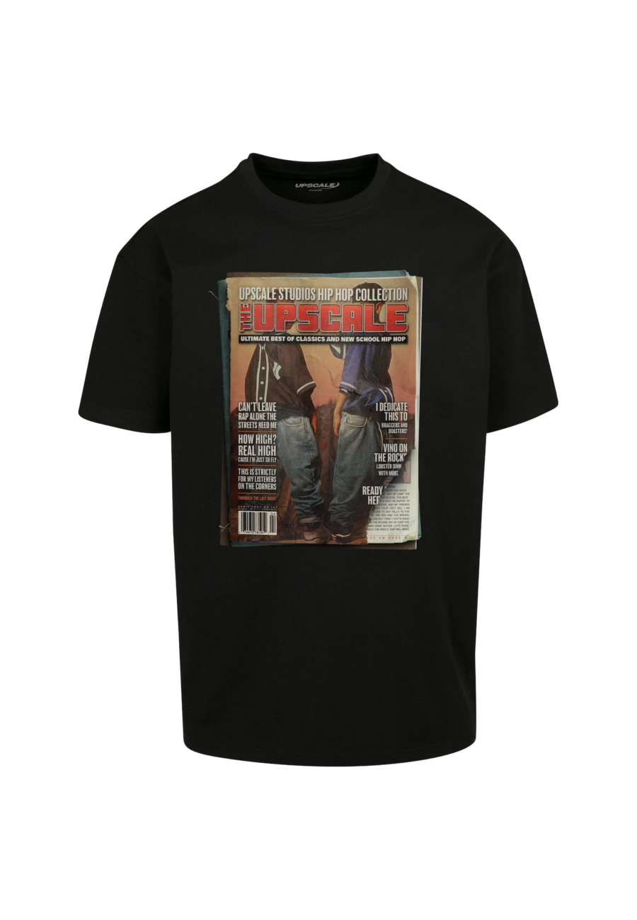 MT Upscale Póló 'Upscale Magazine'  narancs / piros / fekete / fehér-Ár
