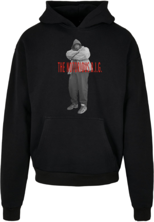 MT Upscale Tréning póló 'Biggie Smalls Concrete'  szürke / piros / fekete-Hungary