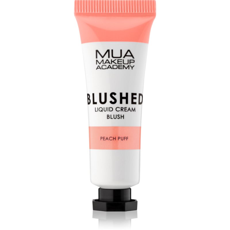 MUA Makeup Academy Blushed Liquid Blusher folyékony arcpirosító árnyalat Peach Puff 10 ml-Ár