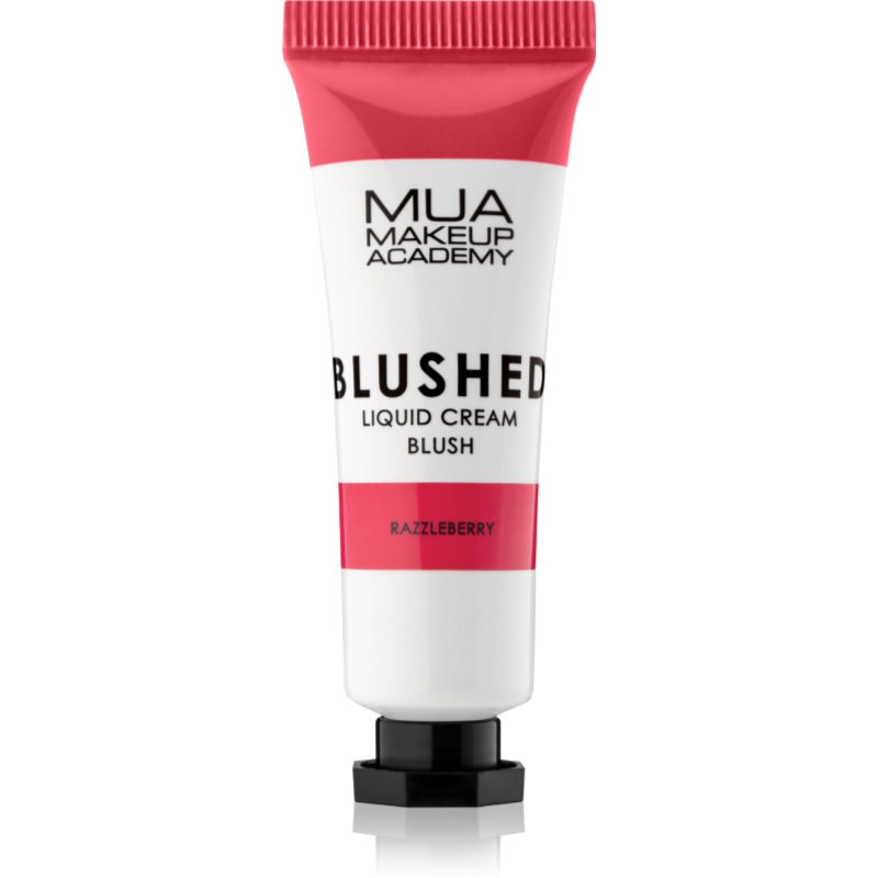 MUA Makeup Academy Blushed Liquid Blusher folyékony arcpirosító árnyalat Razzleberry 10 ml-Ár