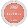 MUA Makeup Academy Blushed Powder Blusher púderes arcpír árnyalat Misty Rose 5 g-Ár