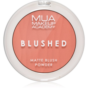 MUA Makeup Academy Blushed Powder Blusher púderes arcpír árnyalat Misty Rose 5 g-Ár