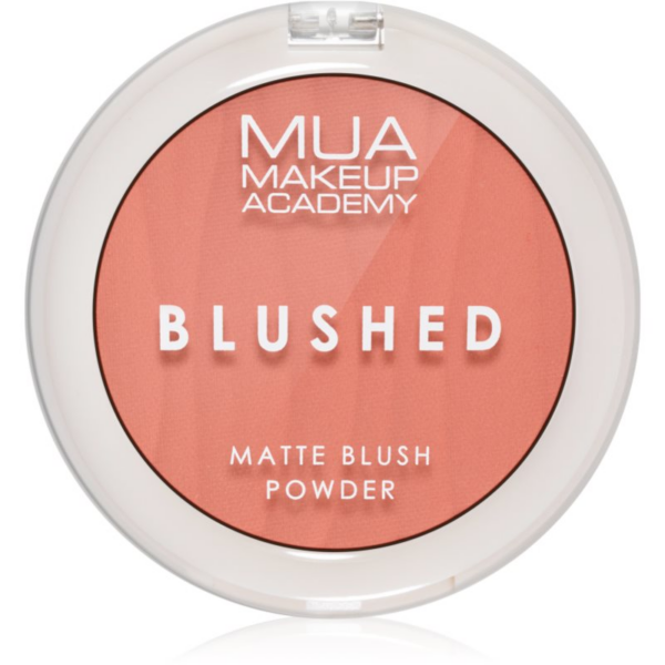 MUA Makeup Academy Blushed Powder Blusher púderes arcpír árnyalat Misty Rose 5 g-Ár