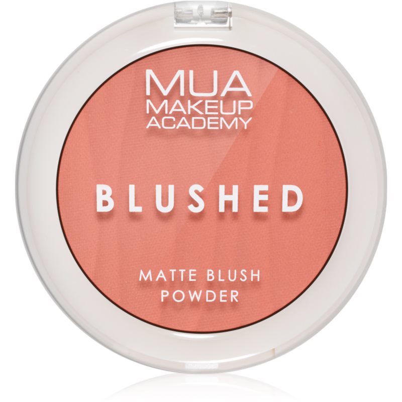 MUA Makeup Academy Blushed Powder Blusher púderes arcpír árnyalat Misty Rose 5 g-Ár