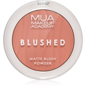 MUA Makeup Academy Blushed Powder Blusher púderes arcpír árnyalat Rose Tea 5 g-Ár