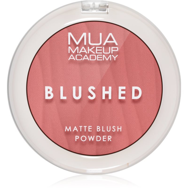 MUA Makeup Academy Blushed Powder Blusher púderes arcpír árnyalat Rouge Punch 5 g-Ár