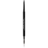 MUA Makeup Academy Brow Define precíz szemöldökceruza kefével árnyalat Black 0