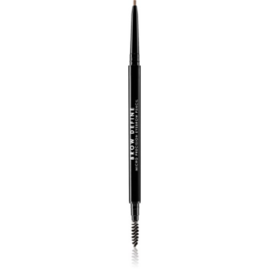 MUA Makeup Academy Brow Define precíz szemöldökceruza kefével árnyalat Light Brown 0