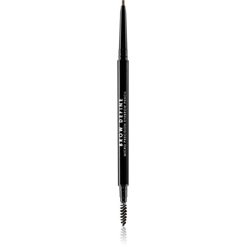 MUA Makeup Academy Brow Define precíz szemöldökceruza kefével árnyalat Mid Brown 0