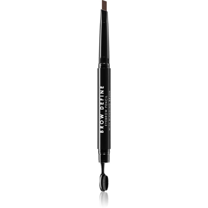 MUA Makeup Academy Brow Define szemöldök ceruza kefével árnyalat Dark Brown 0