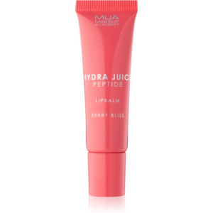 MUA Makeup Academy Hydra-Juice Peptide hidratáló ajakbalzsam a magas fényért illatok Berry Bliss (Strawberry) 10 ml-Ár