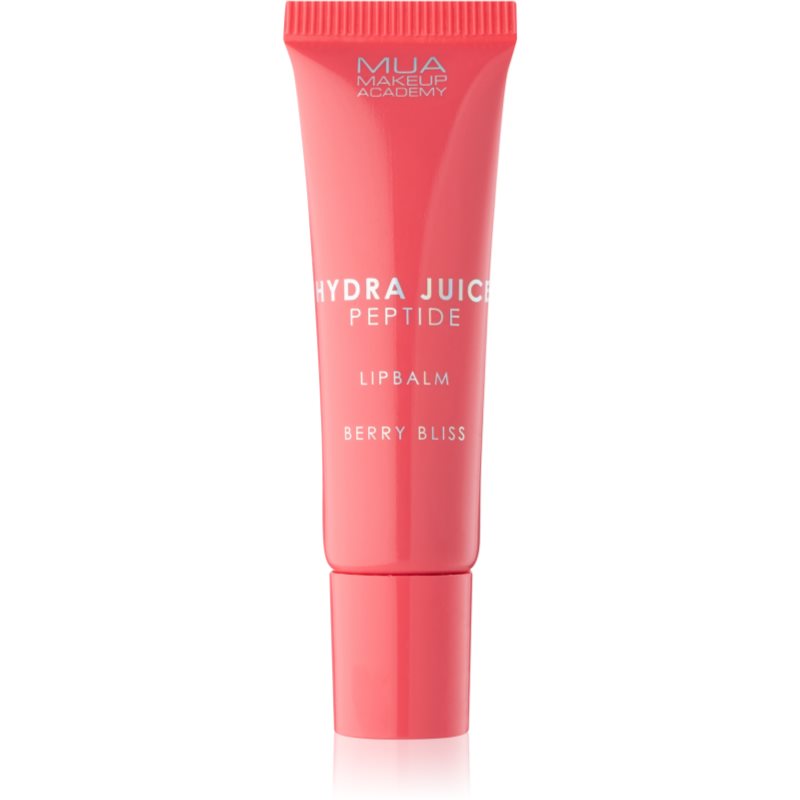 MUA Makeup Academy Hydra-Juice Peptide hidratáló ajakbalzsam a magas fényért illatok Berry Bliss (Strawberry) 10 ml-Ár