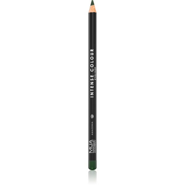MUA Makeup Academy Intense Colour intenzív színű szemhéjceruza árnyalat Amazonia (Forest Green) 1