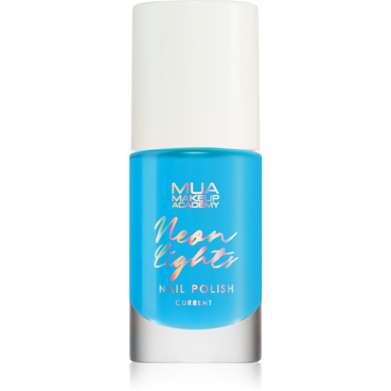 MUA Makeup Academy Neon Lights neon körömlakk árnyalat Current 8 ml-Ár