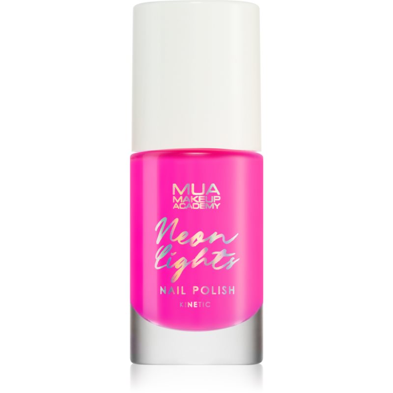 MUA Makeup Academy Neon Lights neon körömlakk árnyalat Kinetic 8 ml-Ár