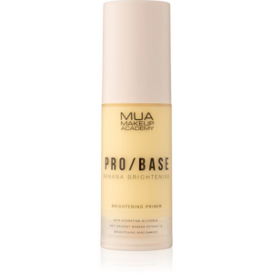 MUA Makeup Academy PRO/BASE Banana Brightening ragyogást adó primer 30 ml