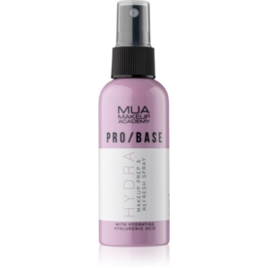 MUA Makeup Academy PRO/BASE Hydra smink fixáló spray arcra hialuronsavval 70 ml-Ár