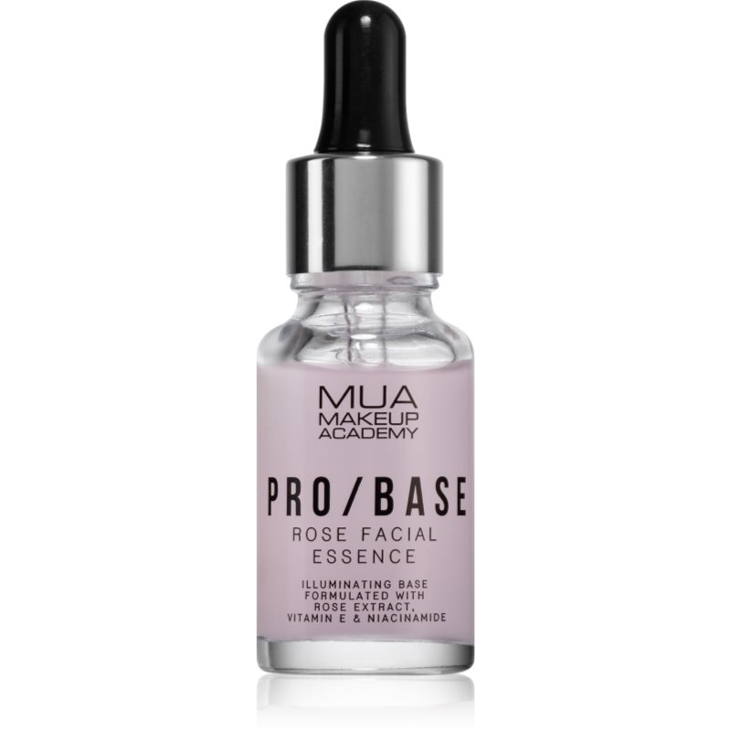 MUA Makeup Academy PRO/BASE Rose élénkítő sminkalap a make - up alá csipkerózsa kivonattal 15 ml-Ár