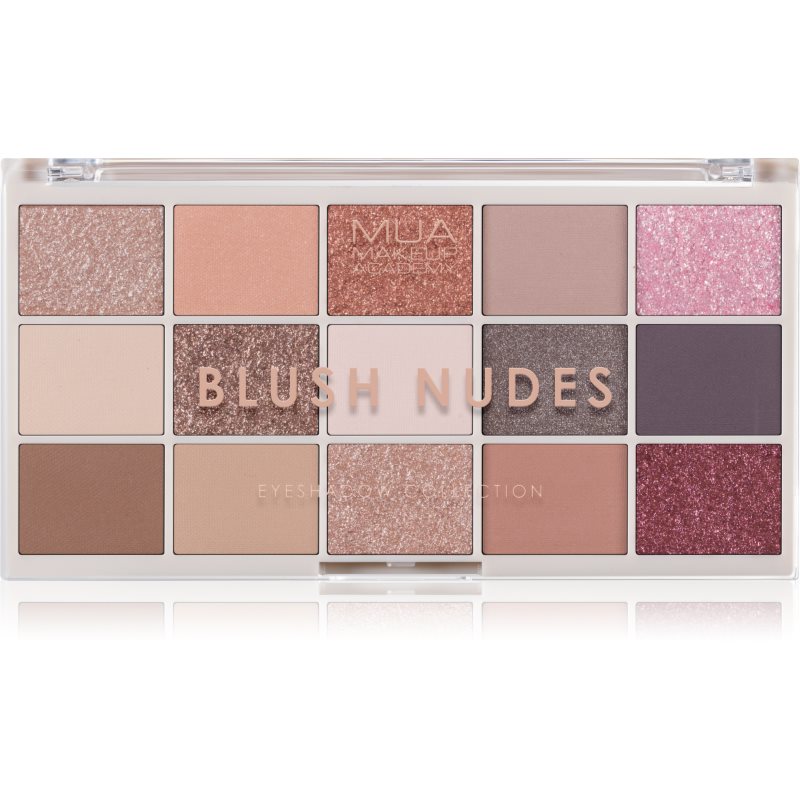 MUA Makeup Academy Professional 15 Shade Palette szemhéjfesték paletta árnyalat Blush Nudes 12 g-Ár