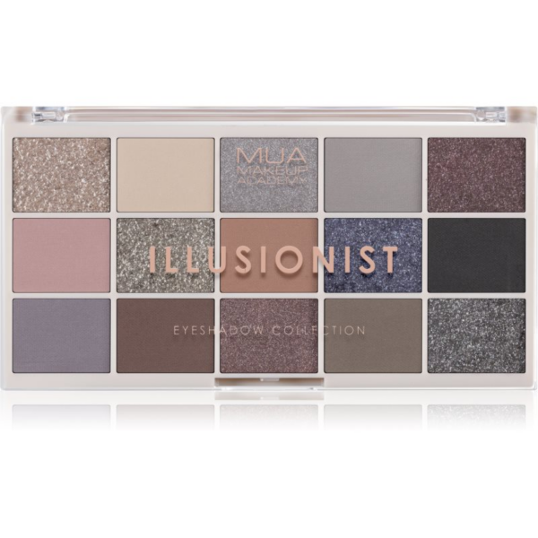 MUA Makeup Academy Professional 15 Shade Palette szemhéjfesték paletta árnyalat Illusionist 12 g-Ár